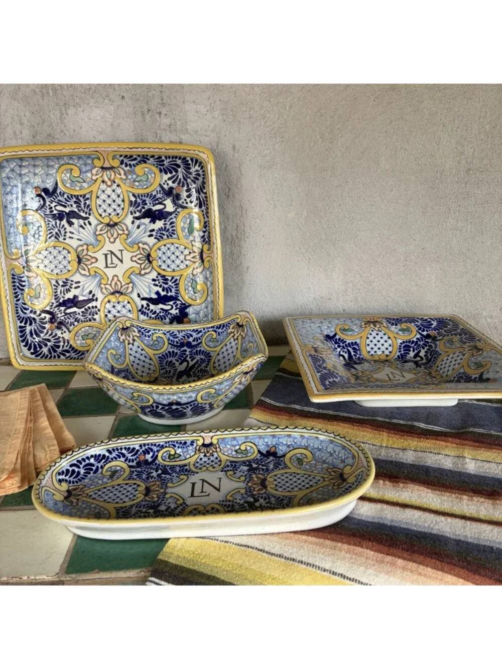 Uriarte Talavera handcrafted painted